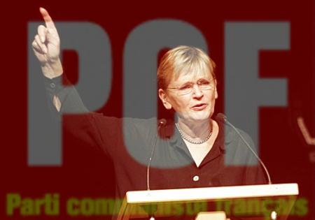 Marie-George Buffet, en course pour une France anti-librale.