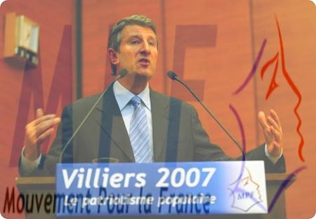 Phillippe de Villiers, prt pour l'Elyse ?